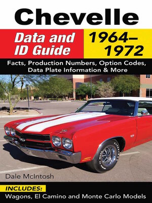 cover image of Chevelle Data & ID Guide